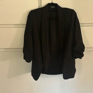 Black Express oversized blazer small